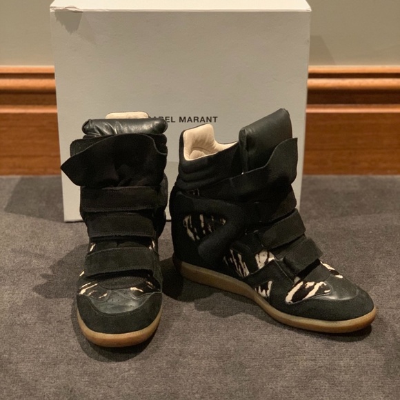 ISABEL MARANT Wedge High-top Sneakers - Picture 4 of 7